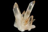 Tangerine Quartz Crystal Cluster - Madagascar #112793-2